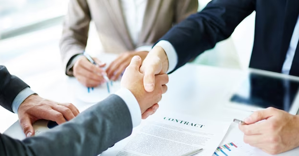 Business Agreement Handshake