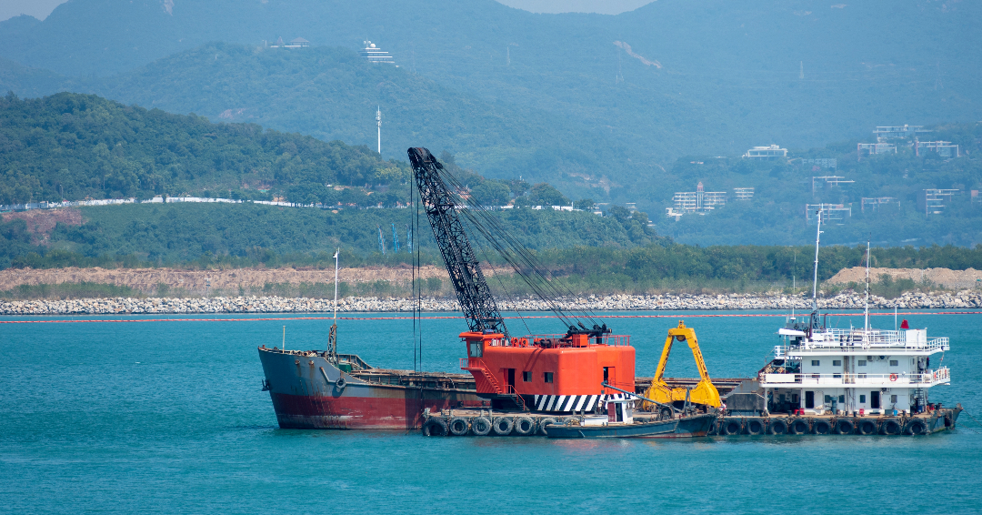 Dredging At Work