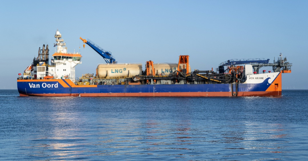 Friendly Dredging Vessel