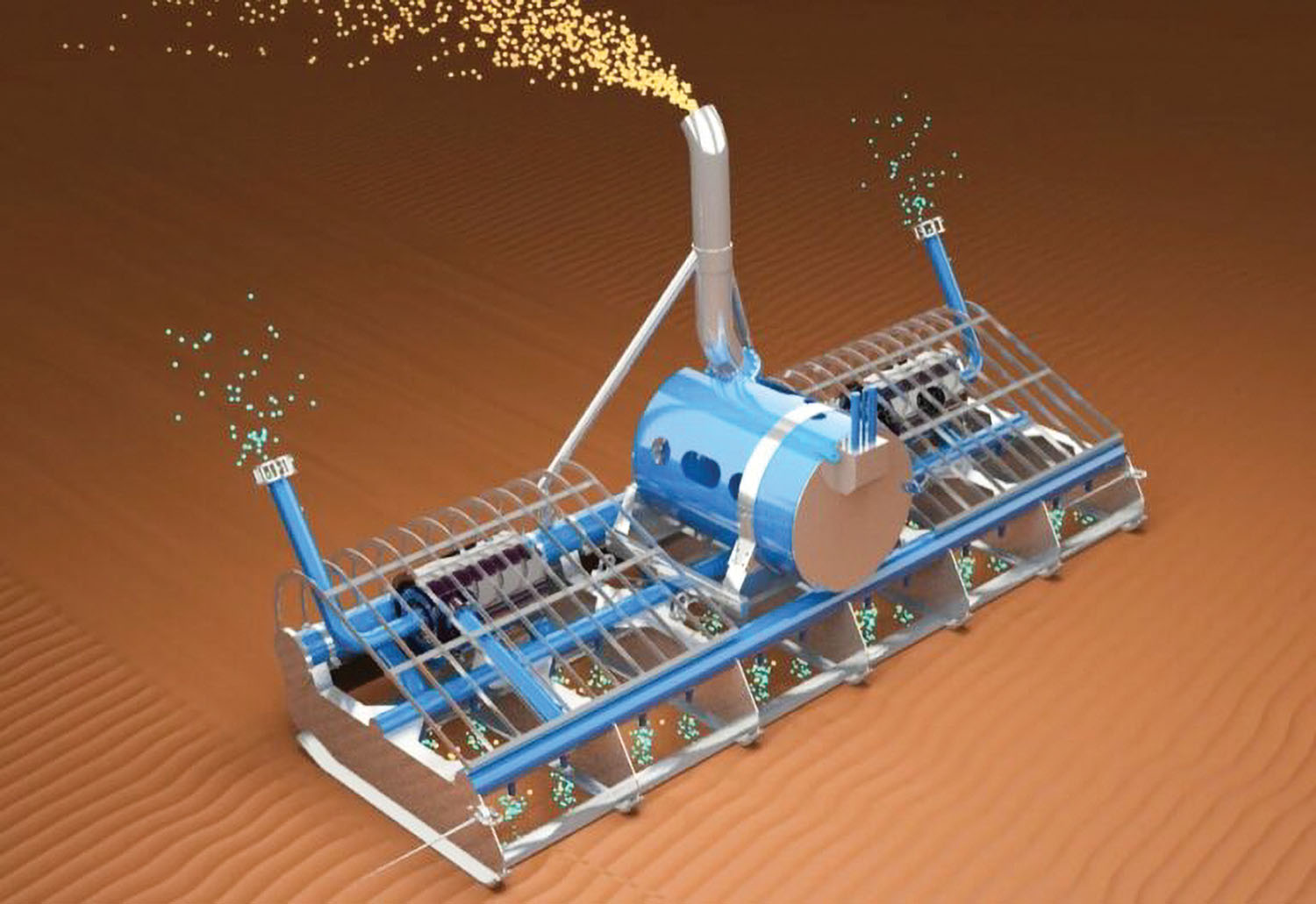 advanced towable dredging system