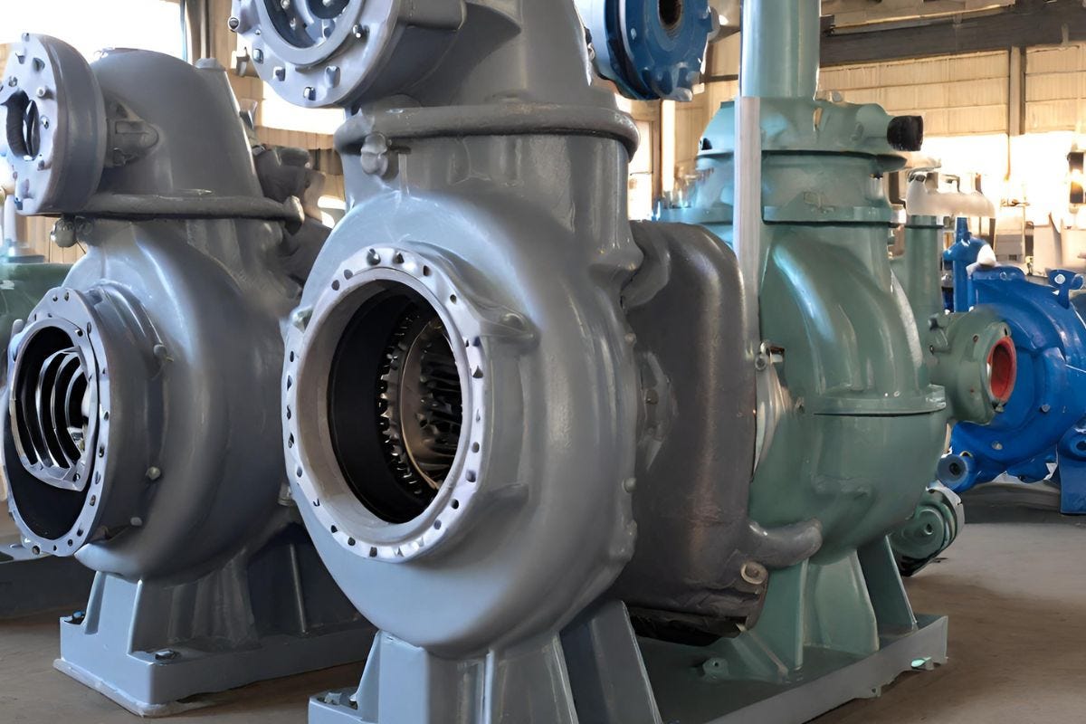 Bearings in Water and Sludge Pumps