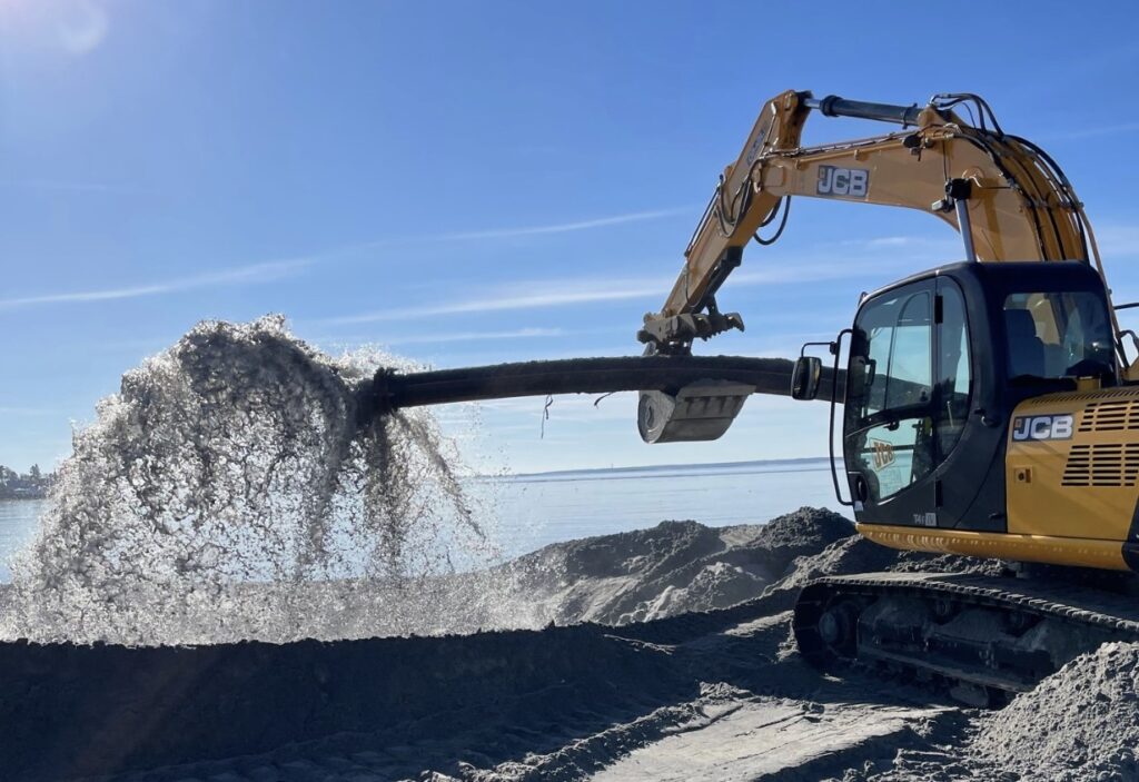 Michels Construction Advances Wells Harbor Dredging Project