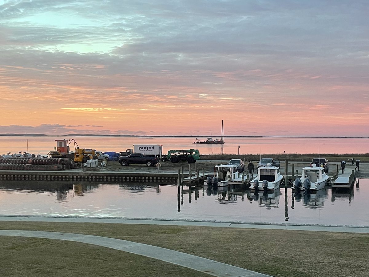 Dredging Begins at Cape Lookout National Seashore