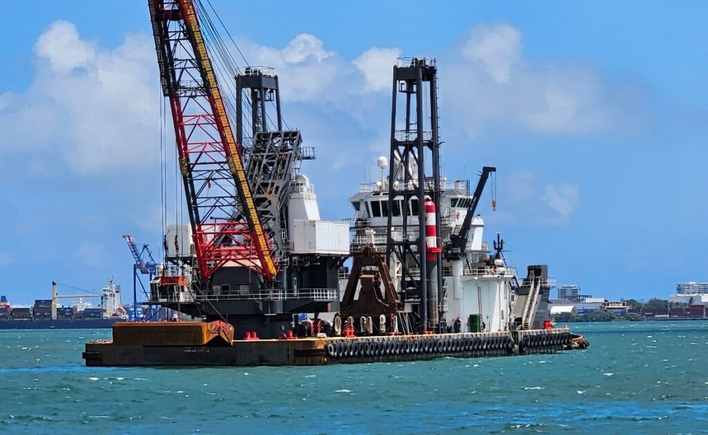 Dredging of Puerto Rico's biggest port