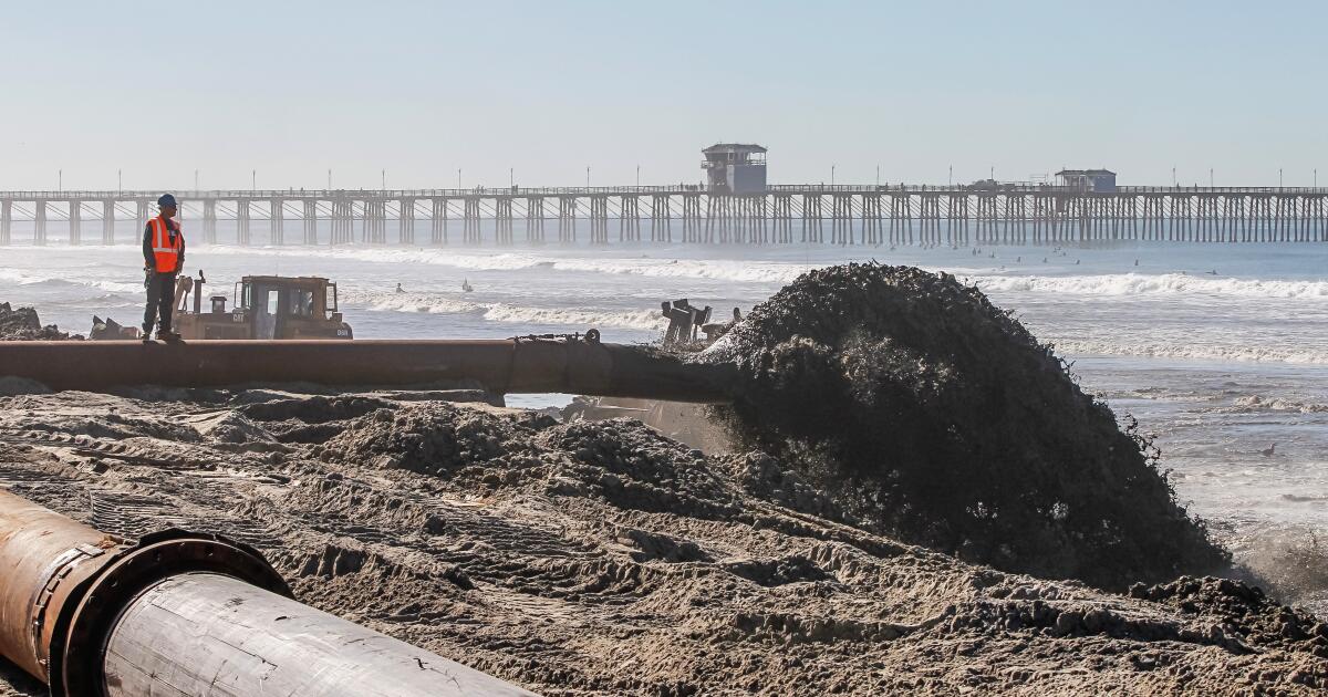 annual maintenance dredging of the Oceanside Harbor