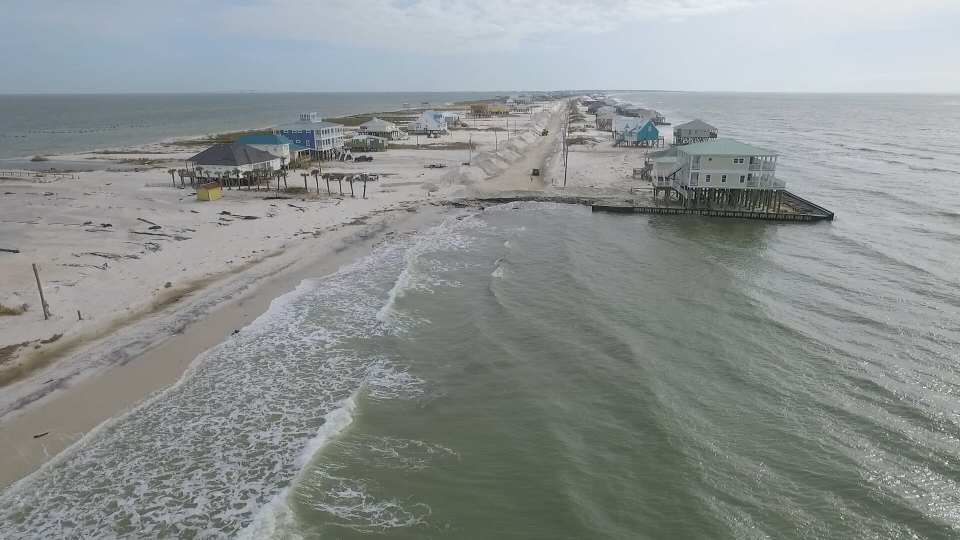 Dredging Project in Dauphin Island