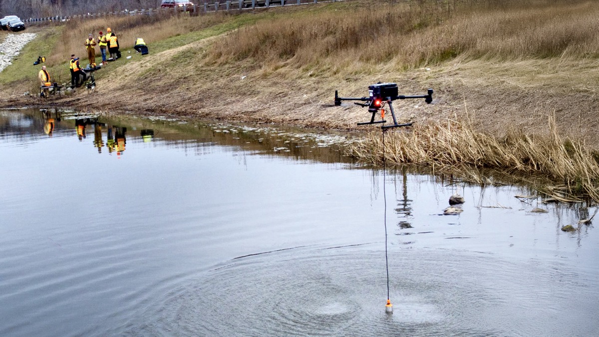 Echo Sounding Modern technology has significantly improved the accuracy and efficiency of depth measurements in dredging through echo-sounding techniques.