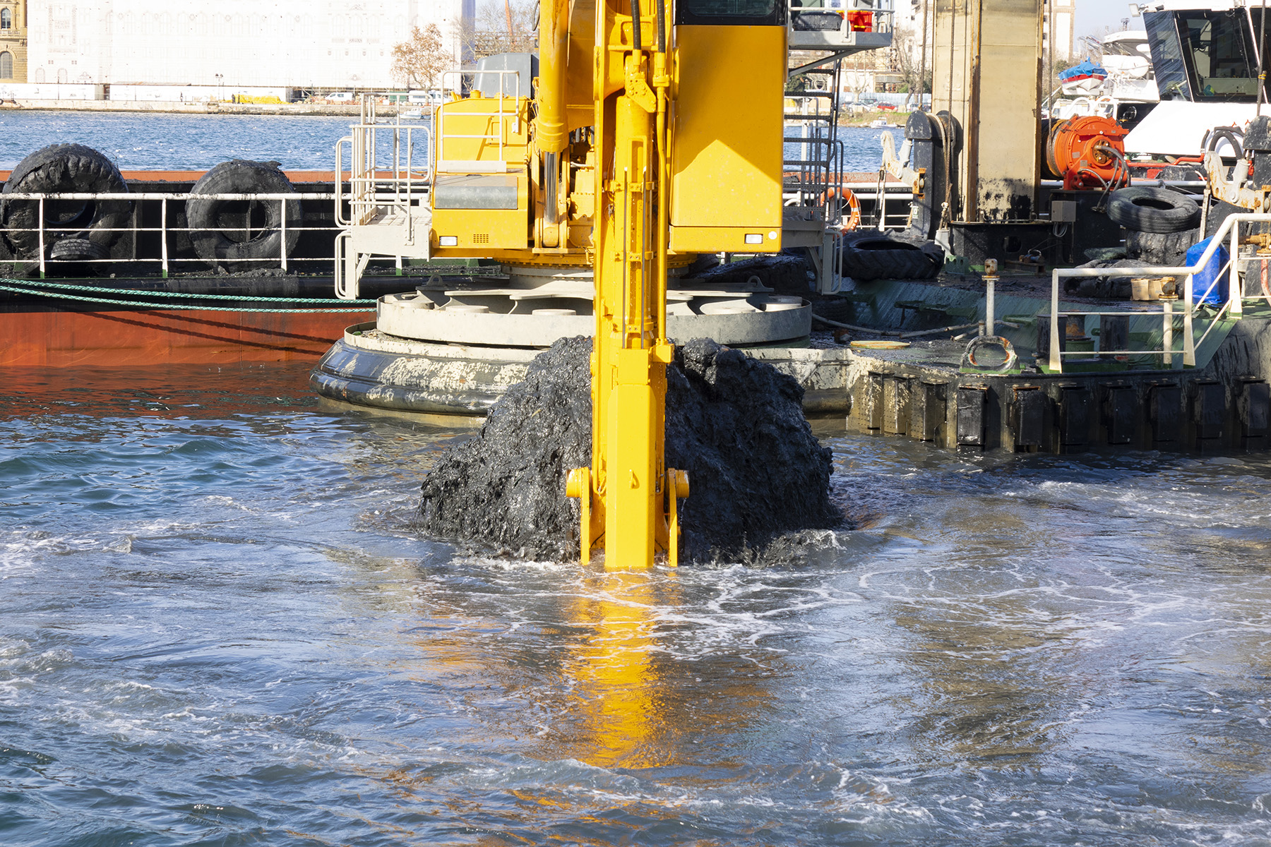 Understanding sediment properties is essential for dredging operations