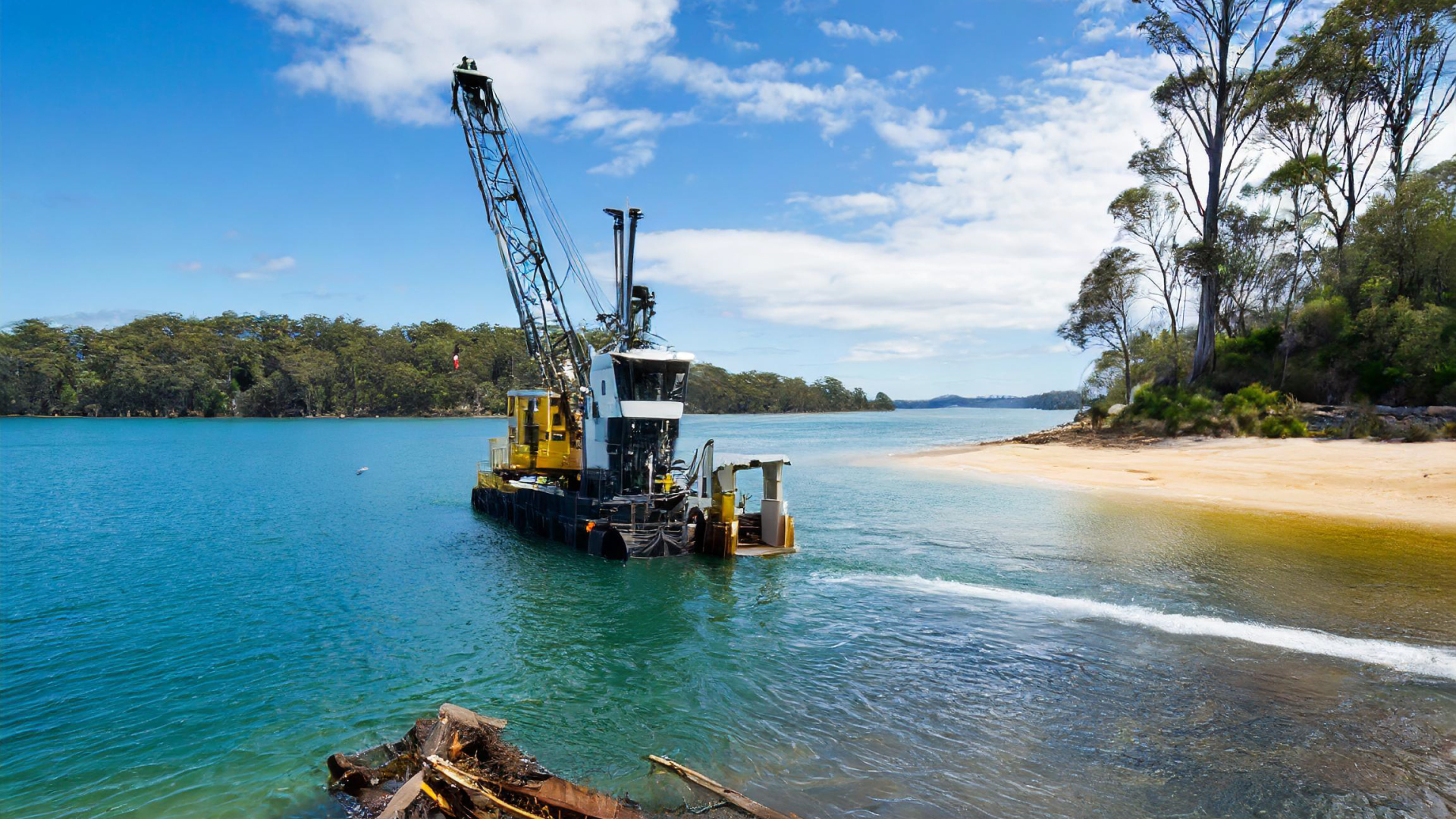 Successful-Completion-of-Swansea-Channel-Dredging- Enhancing-Navigation