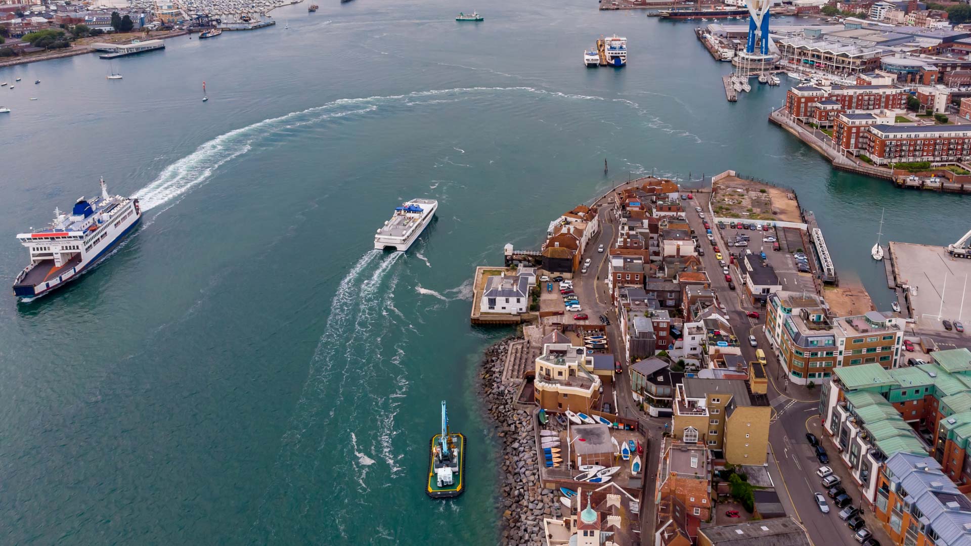 Portsmouth Harbour Dredging Campaign Enhanced Navigation and Safety