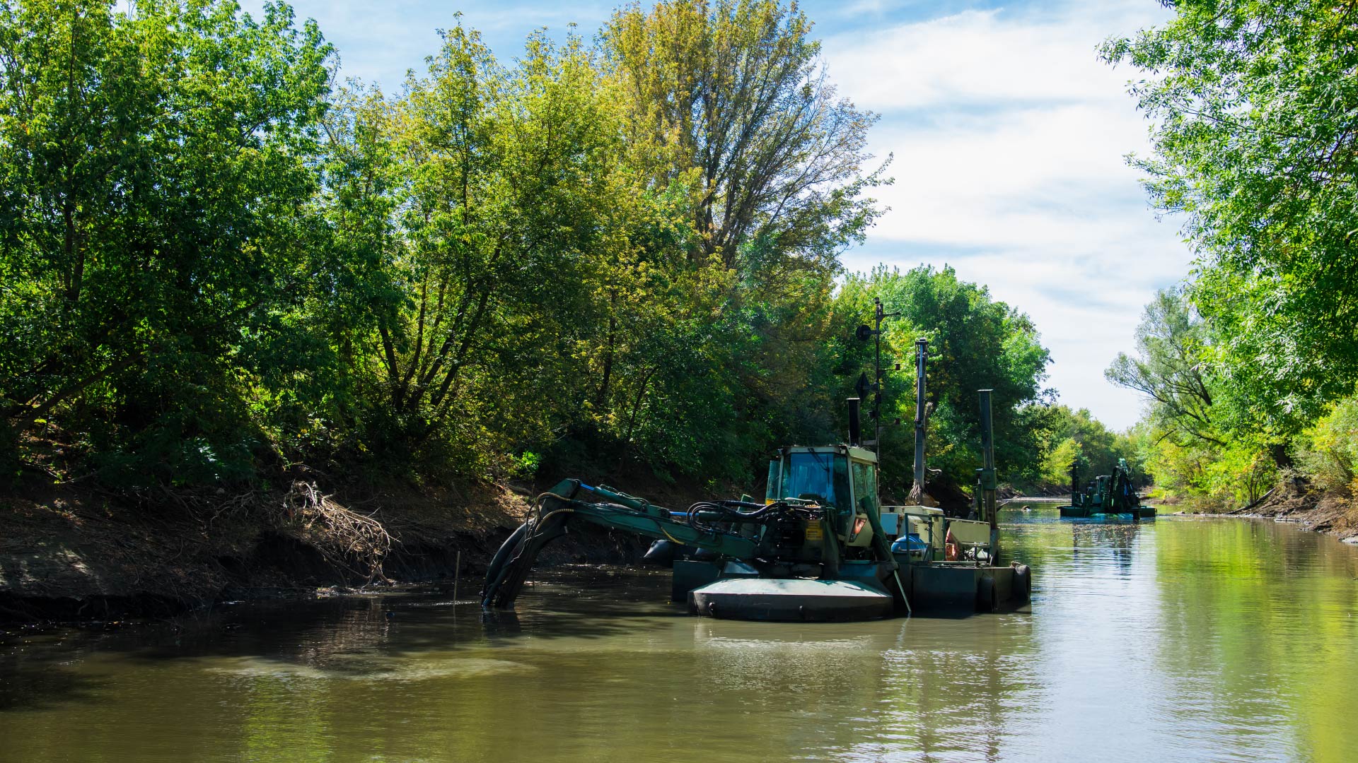 Watermaster Eco-Dredger Enhances Flood Protection in Chinkundu, Zambia