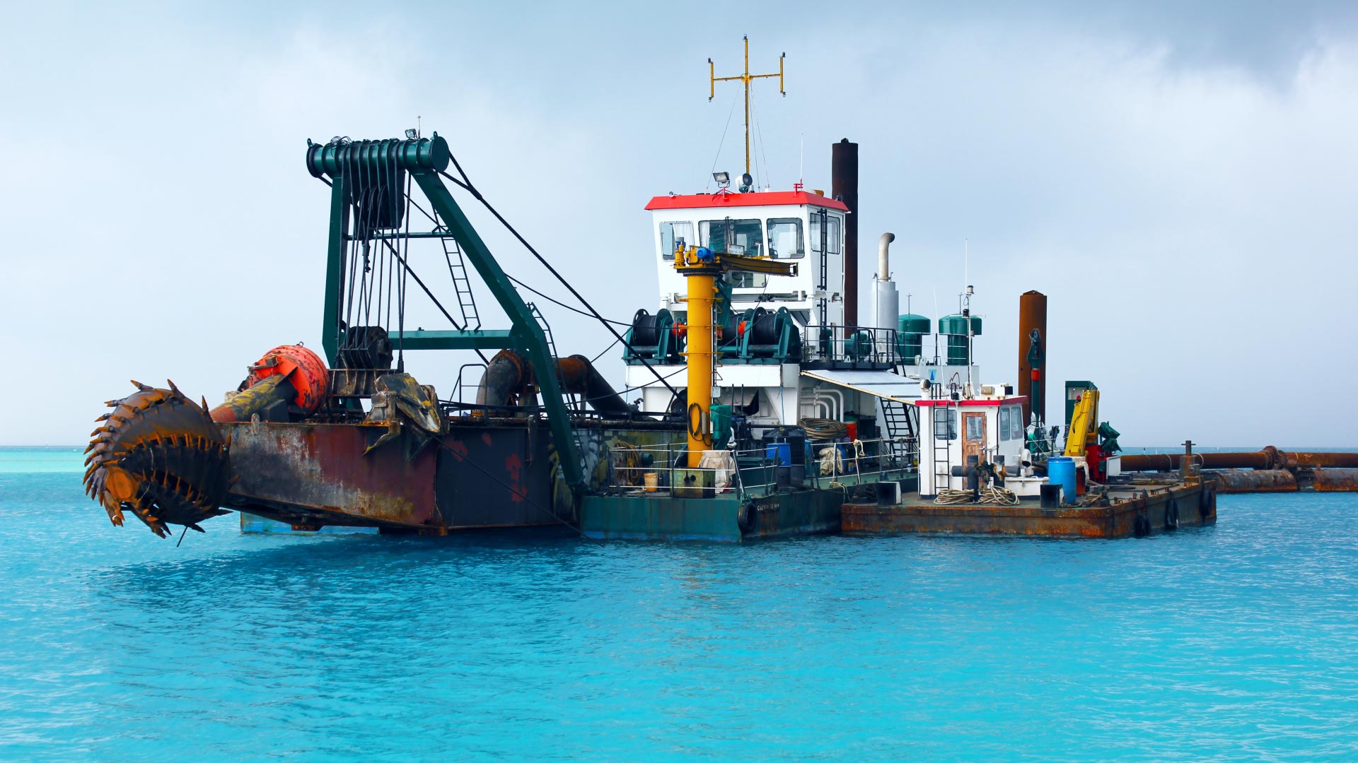 First Damen Cutter Suction Dredger Built in Azerbaijan