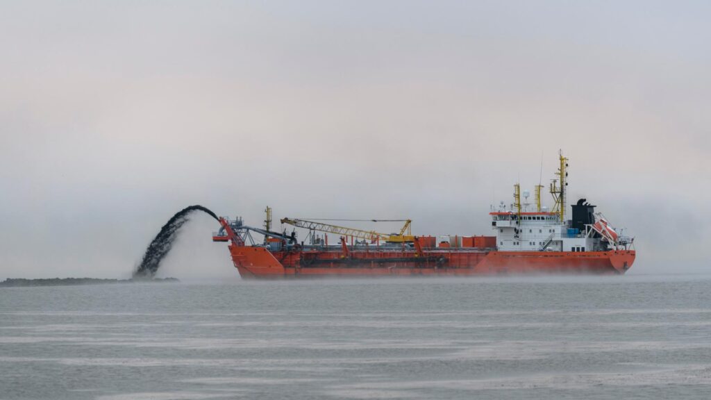 USACE Officials Inspect Essayons and Yaquina Hopper Dredgers