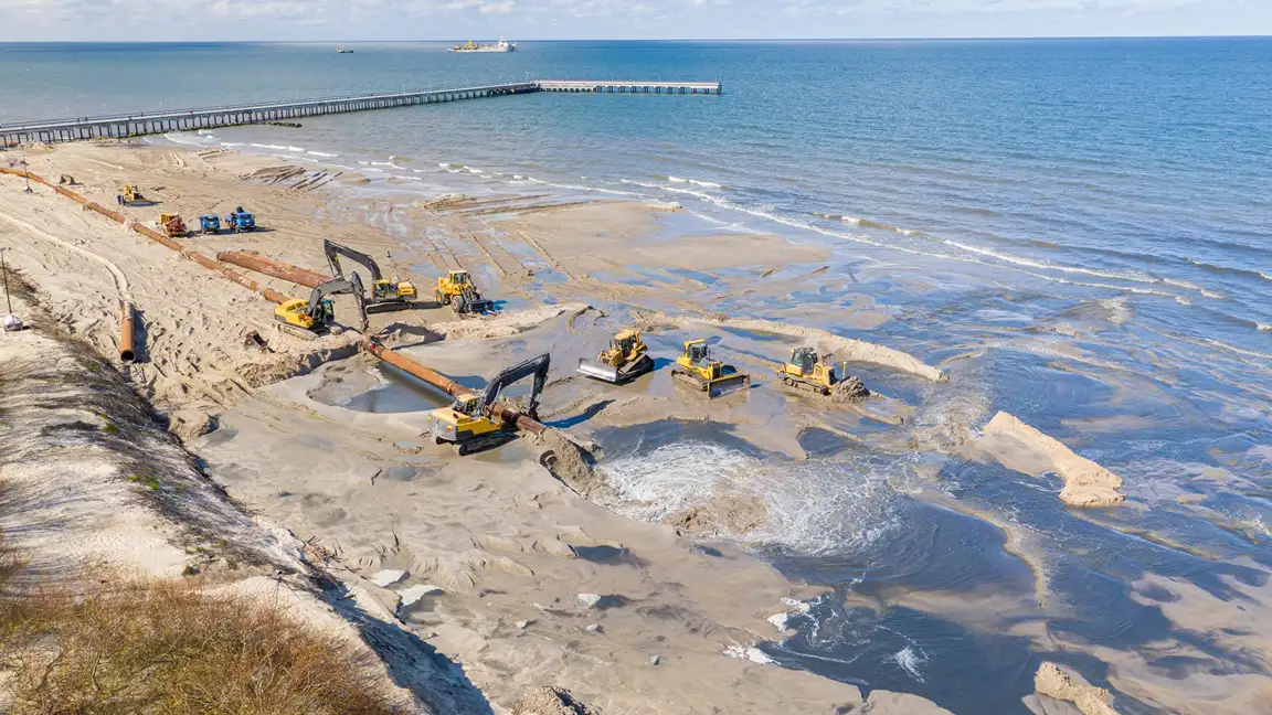 Dredging and Sand Placement Project Concludes on Absecon Island