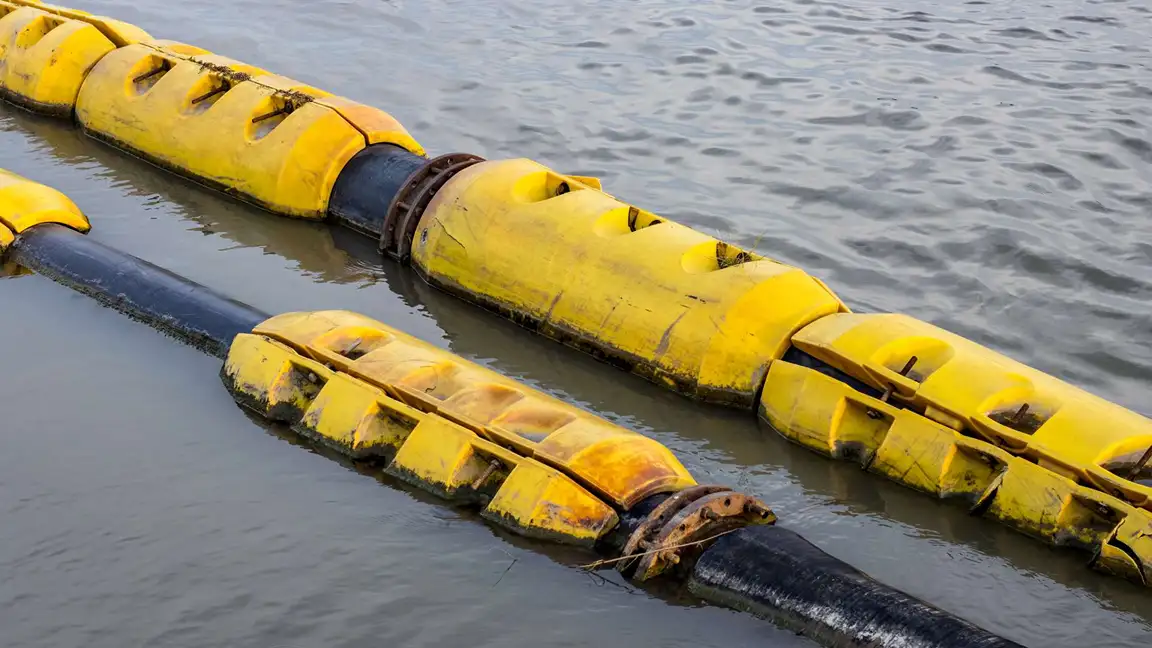 Floating Hoses Enhancing Fluid Transfer In Dredging