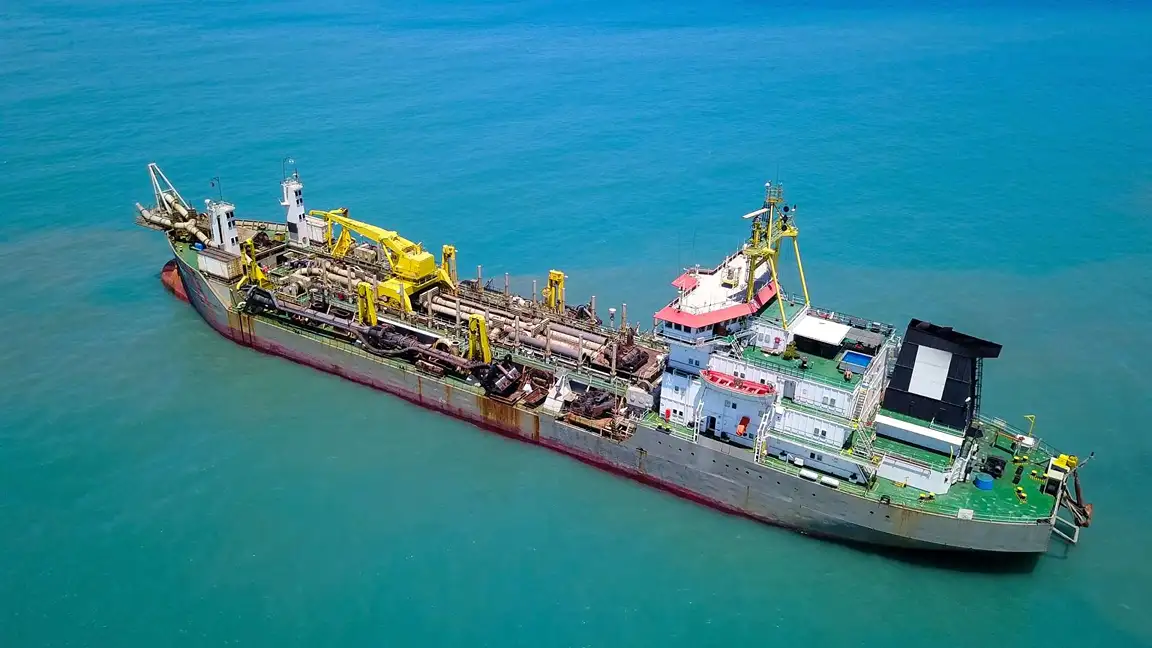 Cutter Suction Dredge Refit Completed After 45 Days in Dry Dock