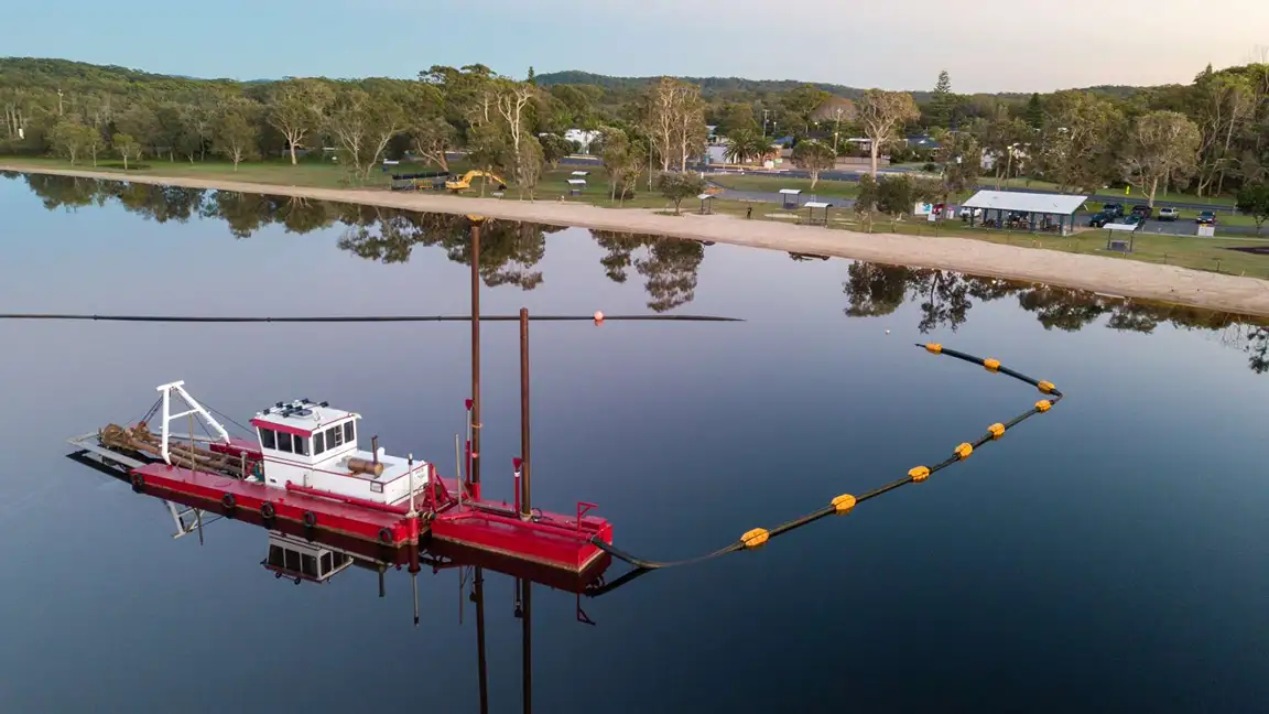 Dredging Work Commences at Ettalong Channel to Clear Sand Build-Up