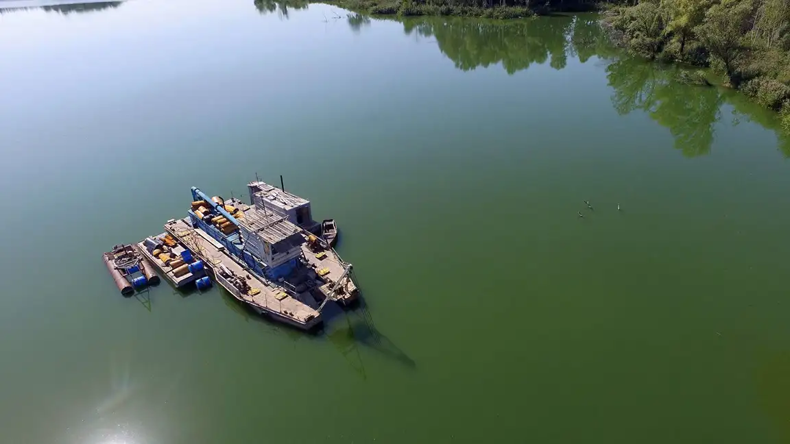 Dredging of March 29 Park Lake Progresses Under Strict Environmental Controls