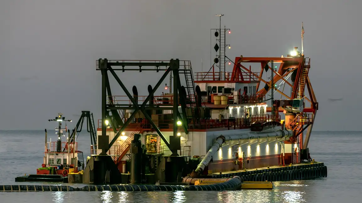 Safety at Sea: Why Dredges Use Anchor Lights Overnight