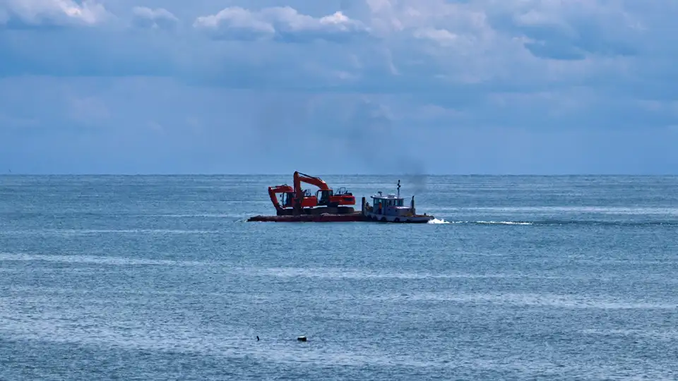 Salt Run Dredging Improves Access to the Intracoastal Waterway