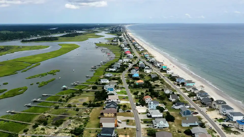 Oak Island Beach Nourishment Strengthens Coastal Protection